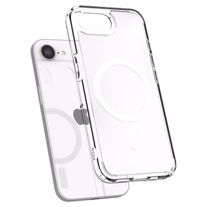 Spigen Ultra Hybrid MagSafe iPhone 16e Ümbris - valge, Translucent