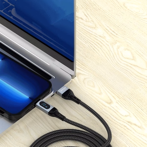 Dudao USB Type C - Lightning кабель быстрая зарядка PD 20W 1m чёрный (L7MaxL)