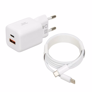 iBOX C-42 GaN PD33W võrgulaadija, valge