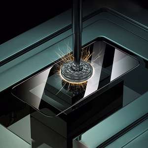 Borofone karastatud klaas BF8 Diamond Armor Full Screen 5D Large Arc Iphone 17 Pro Max jaoks - 10 tükki