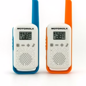 Motorola T42 Gummy kaksikkomplekt