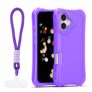 Safepop ümbris rihmaga iPhone 17 6,3" jaoks lilla