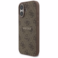 GUESS ümbris jaoks IPHONE 17 compatible with MagSafe GUHMP17SG4GFRW (PU 4G Ring Classic Logo) brown