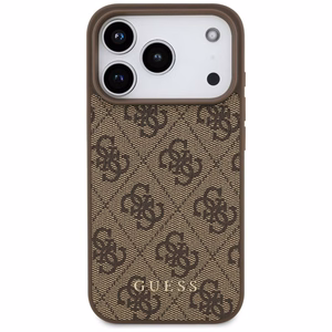 Guess 4G Classic Ümbris jaoks iPhone 17 Pro - Brown
