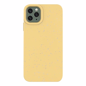 Eco Case ümbris iPhone 11 Pro Max Silikoonist telefoni ümbris Kollane