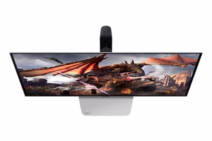 Samsung G80SD monitor 81,3 cm (32") 3840 x 2160 pikslit 4K Ultra HD OLED hõbedane