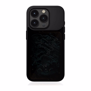 STM Reveal Warm MagSafe ümbris seadmele iPhone 15 Pro Max, Black Realm värvitoonis