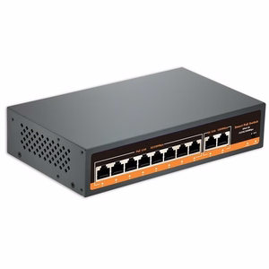 PoE kommutaator 8 porti 100Mbps +2G üleslink