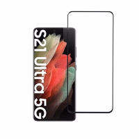 Karastatud klaas to Samsung Galaxy S21 ULTRA (full glue / Ümbris friendly) sinine Star 5D must