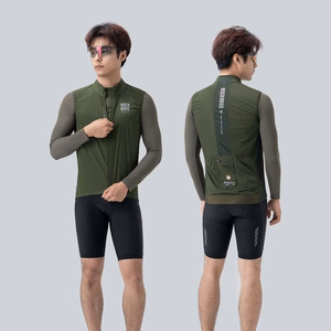 Rockbros TLMJ003-01 ROAD TO SKY men's lightweight breathable cycling vest M - green