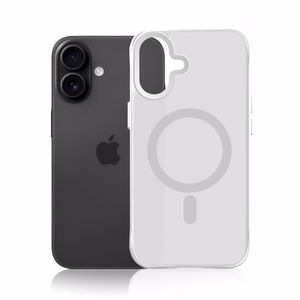 3mk Smoke MagCase iPhone 17 jaoks - valge-läbipaistev
