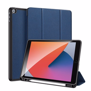 Dux Ducis Domo ümbris with flap and smart sleep jaoks iPad 7 / 8 / 9 10.2'' - sinine