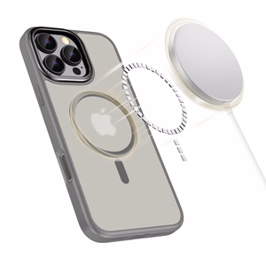 Tech-Protect MagEdge MagSafe ümbris jaoks iPhone 16 Pro Max - titanium