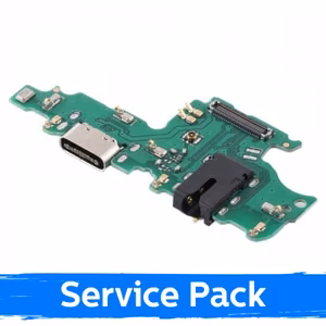 Laadimispesa ühilduv Huawei Honor View 10 koos flex-kaabliga / hõbedane (Service Pack)