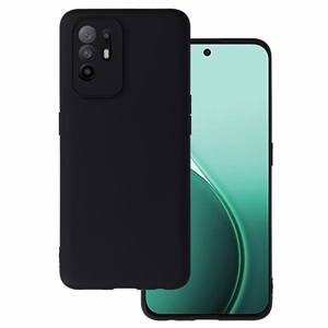 Back Ümbris MATT jaoks OPPO RENO 5Z 5G Must