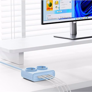 Orico PDC25 25W 6in1 Power Strip 2x AC + 2x USB-A + 2x USB-C - Blue