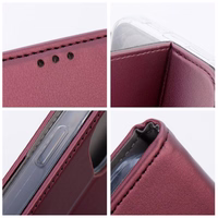 SMART MAGNETO Book Ümbris jaoks MOTOROLA G35 5G burgundy