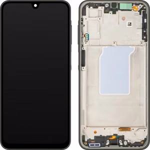 LCD ekraan Samsung A266 A26 5G puuteekraani ja raamiga must OLED (tegeliku suurusega)