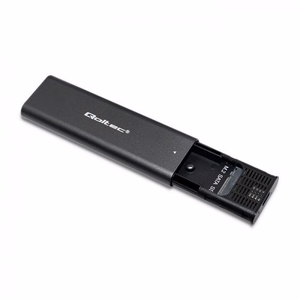 Qoltec 50311 SSD ketta korpus must M.2