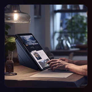 Nillkin Bumper Leather Ümbris Pro ümbris jaoks Samsung Galaxy Tab S9+ - must