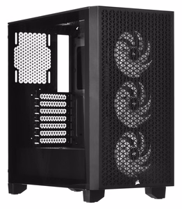CORSAIR 3000D RGB karastatud klaasist Mid Tower korpus