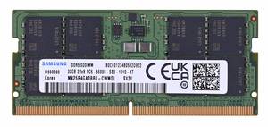 Mälu Samsung SO-DIMM 32GB DDR5 2Rx8 5600MHz PC5-44800