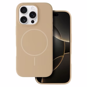 Magsafe Slim Silicone jaoks Iphone 17 brown