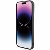 Karl Lagerfeld 3D Rubber Multi Logo ümbris jaoks iPhone 15 Pro Max - must