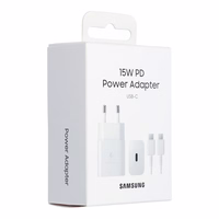 Laadija Samsung EP-T1510XWEGEU 15W + kaabel Type-C 1m valge