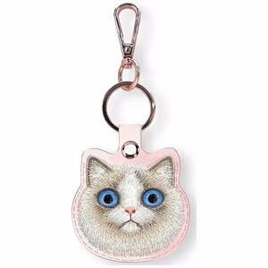 Чехол Nimmy New Big Eyed Pet 2.0 для трекера в виде большеглазой кошки – розовый