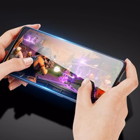 Dux Ducis 9D karastatud klaas täisekraan 9H karastatud klaas raamiga Samsung Galaxy A73 must (karbisõbralik)