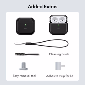 ESR Orbit Halolock MagSafe ümbris jaoks Apple AirPods 4 - must