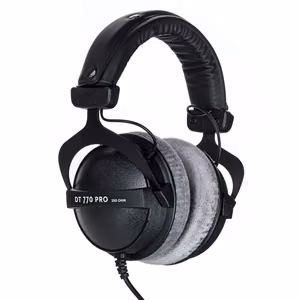 Beyerdynamic DT 770 PRO – stuudiokõrvaklapid, kinnised, 250 Ω, mustad (459046)