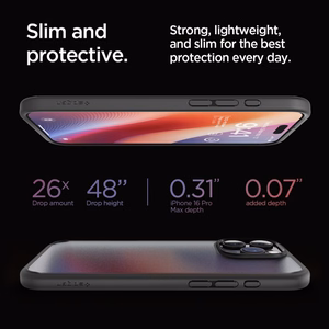 Spigen Ultra Hybrid Ümbris jaoks iPhone 16 Pro Max - Must