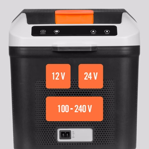 Teesa professionaalne 13 l kompressoriga reisikülmik külmutusfunktsiooniga, DC 12/24 V, AC 230 V