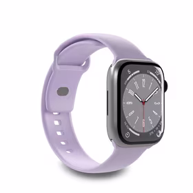 Puro Icon Silicone Strap jaoks Apple Watch 42 / 44 / 45 / 49 mm - Lavender (2 pcs.)