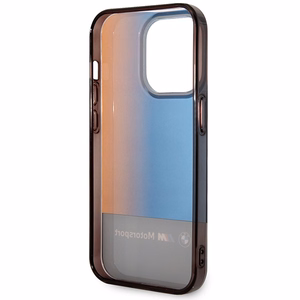 BMW Half Tricolor Ümbris jaoks iPhone 14 Pro Max 6.7" - must