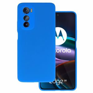 Silicone Lite Ümbris jaoks Motorola Edge 30 sinine