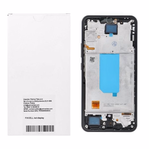 REWA OLED LCD-ekraan raamiga SAMSUNG A34 5G jaoks, must