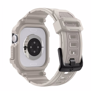 SPIGEN RUGGED ARMOR ümbris ”PRO” V2 APPLE WATCH 10 / 11 (42 MM) DUNE BEIGE