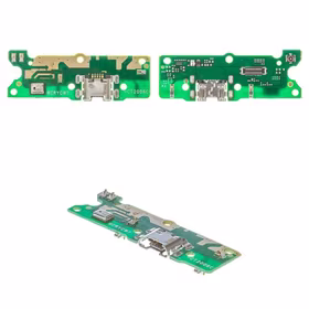 Flex Huawei Y5 2018/Honor 7S koos charging connector ja microphone original (service pack)