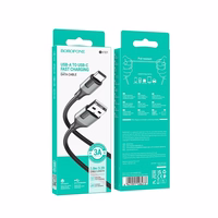 USB kaabel Borofone BX101 USB-A to USB-C 1.0m must