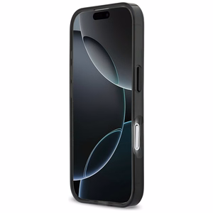 BMW M IML Metal Buttons Tricolor Lines MagSafe Ümbris jaoks iPhone 17 - must