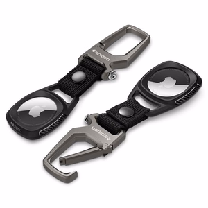Spigen Rugged Armor ümbris Apple AirTag - matt must