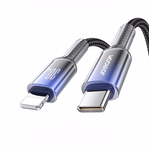 USB kaabel Joyroom „S-A42“ must „Type-C / Lightning“ 120cm (kuni 30W)