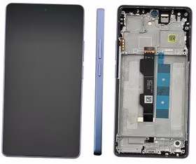 LCD screen Xiaomi Redmi Note 13 Pro 4G/Poco M6 Pro 4G koos touch screen koos frame Lavender Lilla original (service pack)