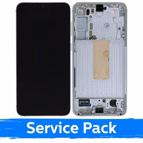 LCD ekraan ühilduv Samsung S916 S23 Plus raamiga / Lime / (Service Pack)