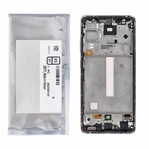 ServicePack LCD Display SAMSUNG A52S 5G A528B GH82-26861D valge