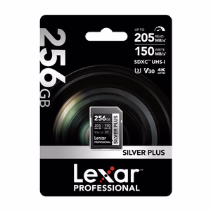 Lexar SDXC 256GB UHS-I LSDSIPL256G-BNNNG