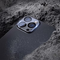 Karastatud klaas HARD SILK PRINT jaoks camera (LENS) jaoks Iphone 16 Pro/16 Pro Max (island)